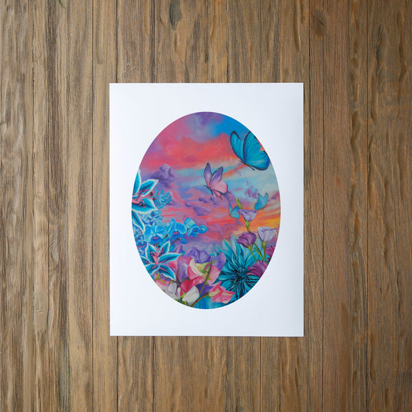 Rainbow Aura Dreamscape Fine Art Print