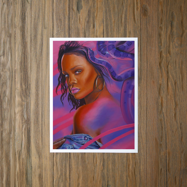 Rihanna 2 Fine Art Print