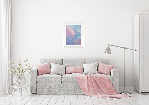 Angelite Skies Fine Art Print