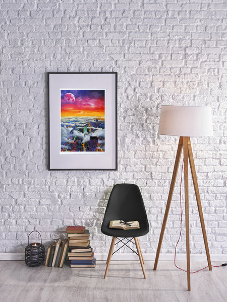 April Moon Fine Art Print