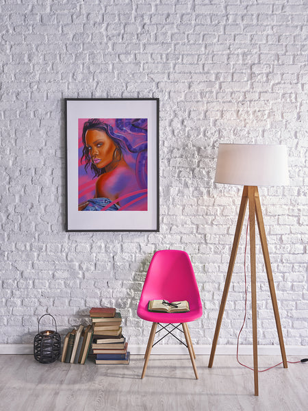 Rihanna 2 Fine Art Print