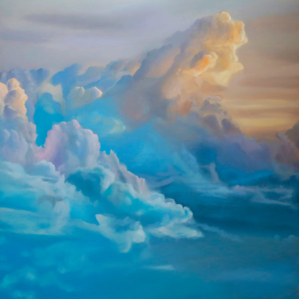 Blue Candy Skies Original Oil Painting