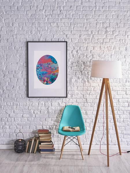 Rainbow Aura Dreamscape Fine Art Print