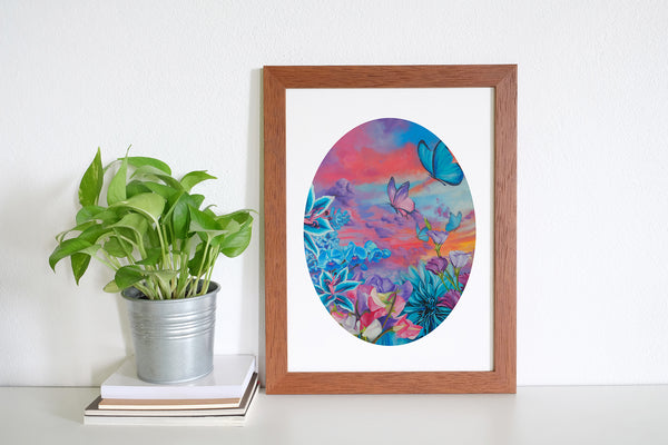 Rainbow Aura Dreamscape Fine Art Print