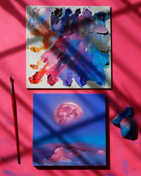 Moonglow Original Oil Painting
