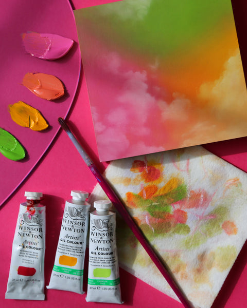 Tropical Breeze Original Oil Painting