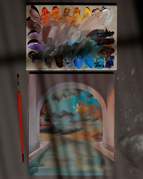 Infinite Serenity Original Oil Painting