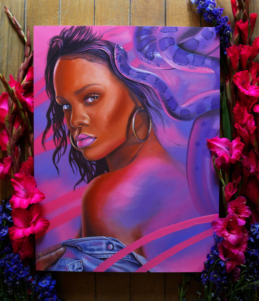 Rihanna 2 Fine Art Print
