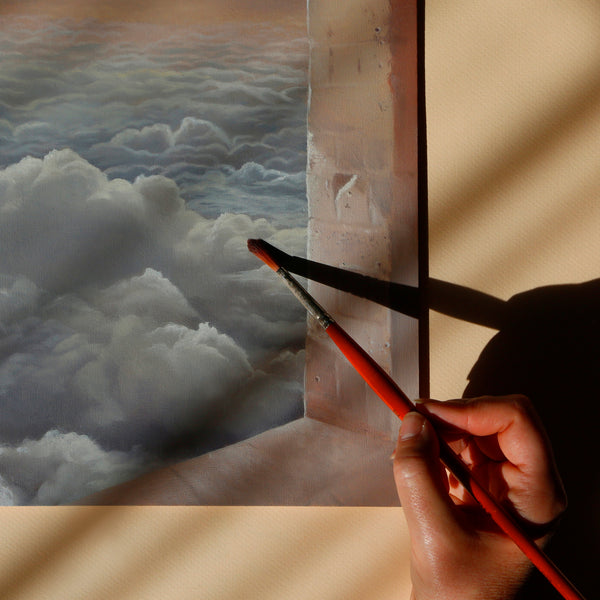 Pillow Skies Original Oil Painting