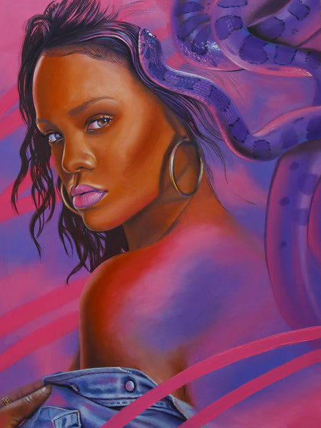 Rihanna 2 Fine Art Print