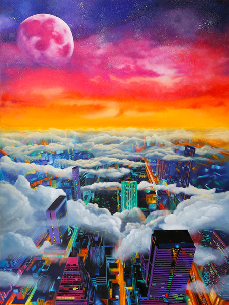 April Moon Fine Art Print