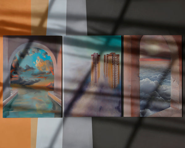 Pillow Skies Original Oil Painting