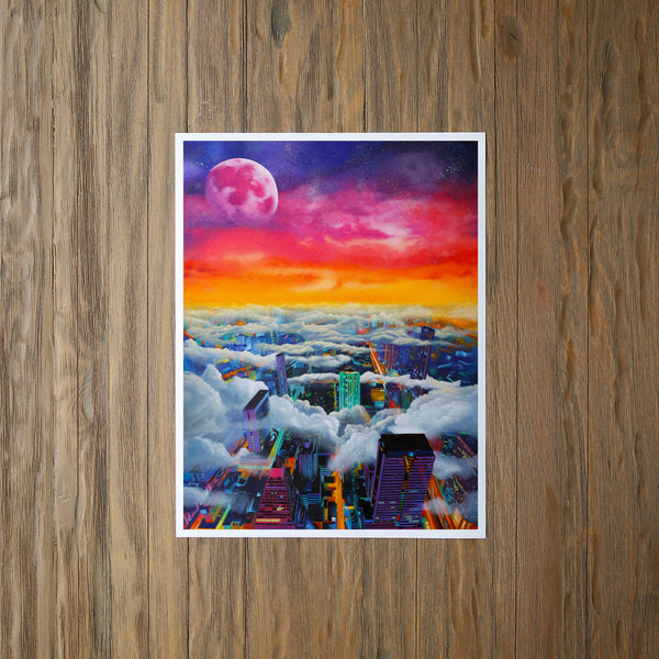 April Moon Fine Art Print