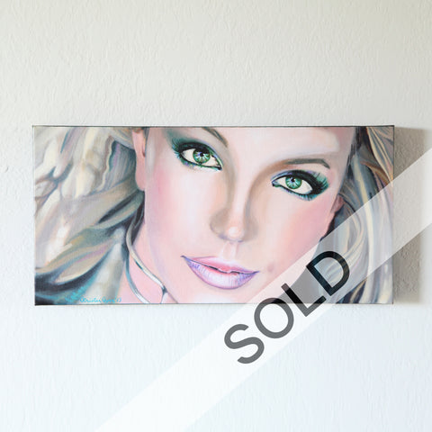 Britney 1 Original Acrylic Painting