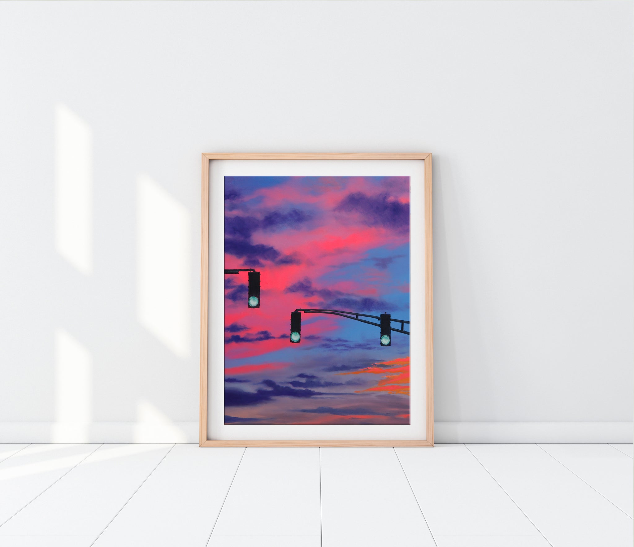 Chase The Sunset Fine Art Print