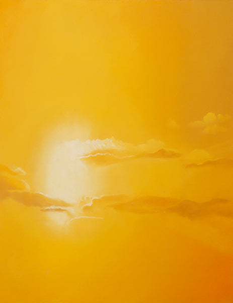 Citrine Sunset Original Oil Painting