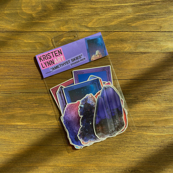 Amethyst Skies Sticker Pack