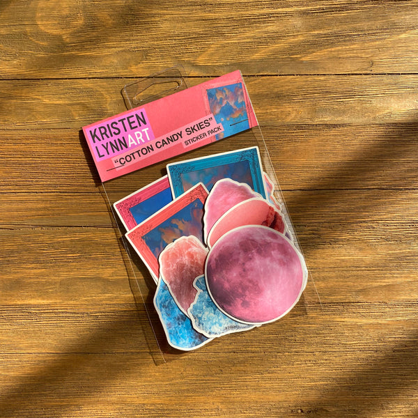 Cotton Candy Skies Sticker Pack
