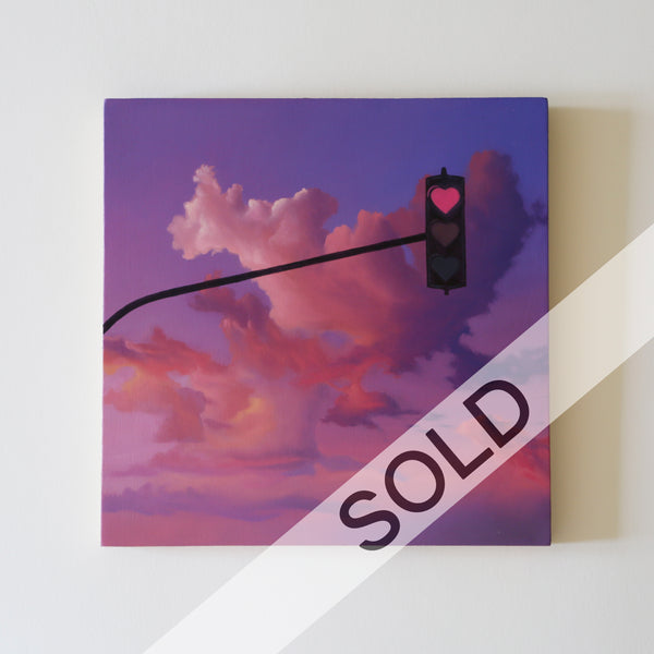 Love Light Original Oil Painting