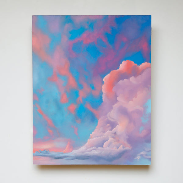 Cotton Candy Dream Original Oil Painting