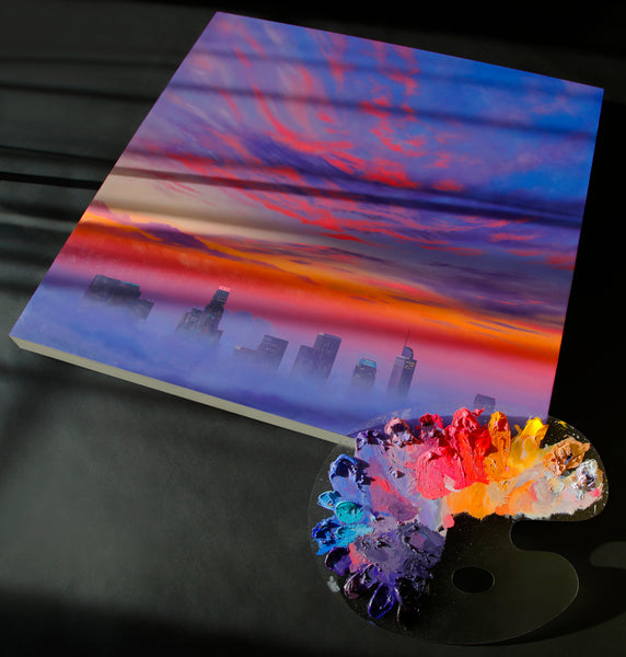 Sunrise Over Los Angeles Fine Art Print