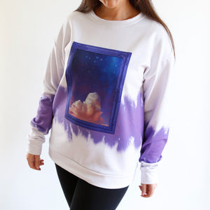 Amethyst Night Tie Dye Sweatshirt