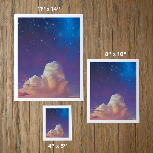 Amethyst Night Fine Art Print