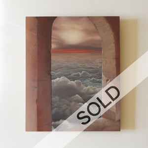 Pillow Skies Original Oil Painting