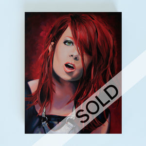Shirley Manson Original Acrylic Painting