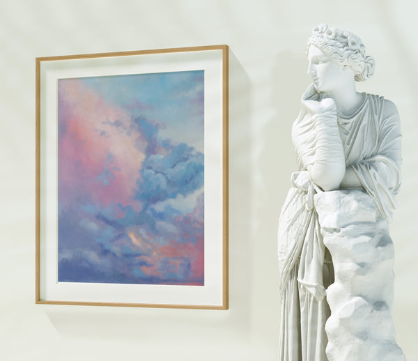 Angelite Skies Fine Art Print