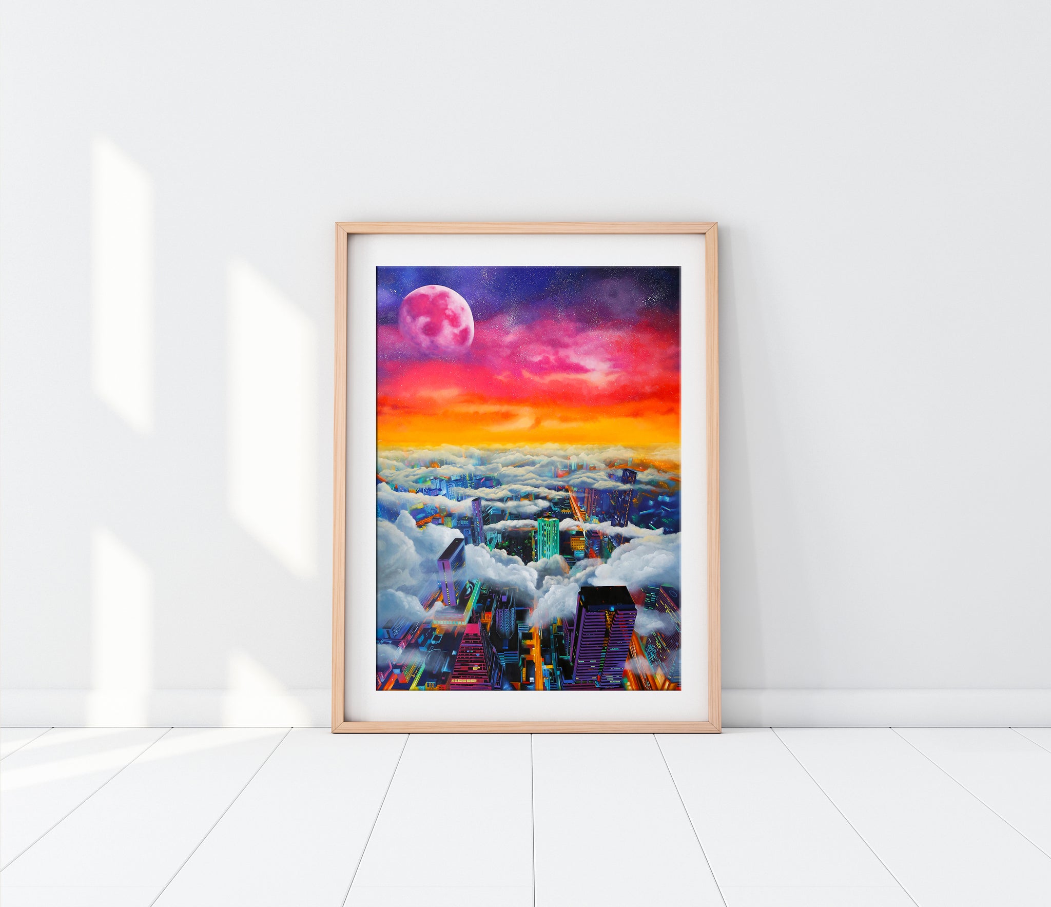 April Moon Fine Art Print