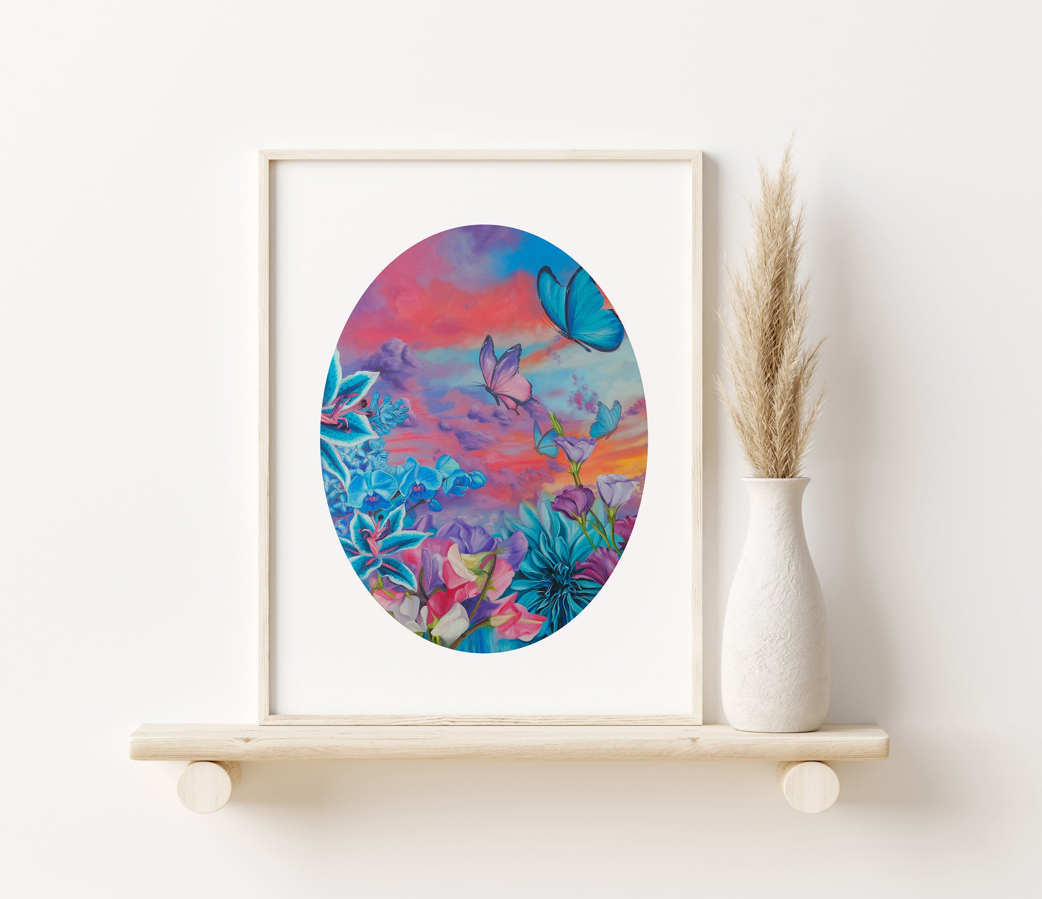 Rainbow Aura Dreamscape Fine Art Print
