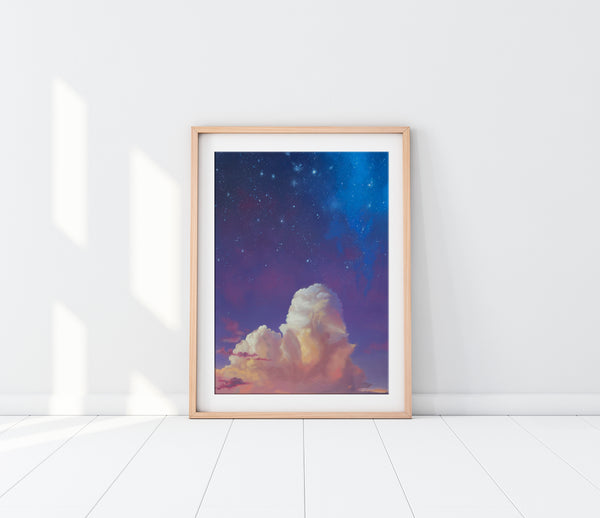 Amethyst Night Fine Art Print